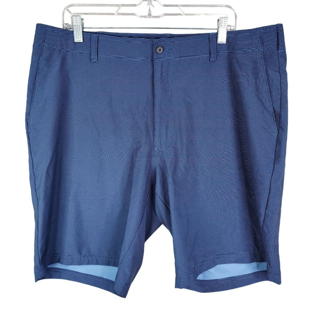 Men's Blue Ben Hogan Golf Shorts Performance Stretch Fabric 10" Inseam Size 40